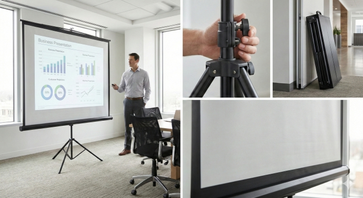 Tripod screen model 3